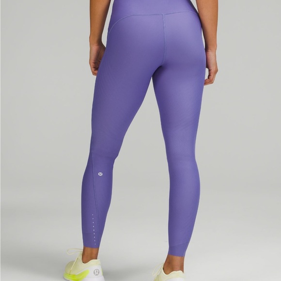 NWT lululemon SenseKnit HR Running Tight28" Charged Inidgo MSRP$168 Size 14 - Picture 3 of 9